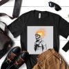 Skull on Fire unisex t-shirt