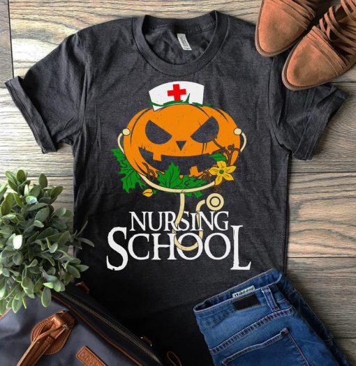 T-shirt Pumpkin nursing School