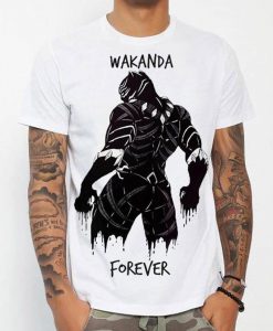 Wakanda Forever Black Panther Unisex Tshirt