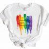 rainbow gay shirt rainbow shirt gay symbol tshirt