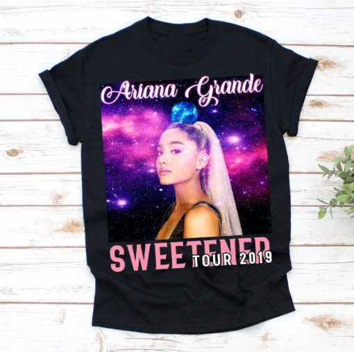 Ariana Sweetener Music Concert 2019 Pop Singer Fans Unisex T-shirt