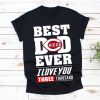 Best Dad Ever Cincinnati Reds Baseball Team Shirt