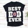 Best Dad Ever Washington Nationals Baseball Team Shirt