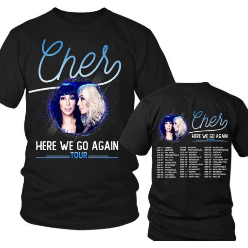 Cher-Pop-Queen 2019 Tour t shirt