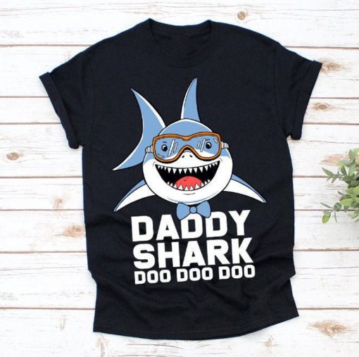 Daddy Shark T-Shirt Doo-Doo-Doo Shirt