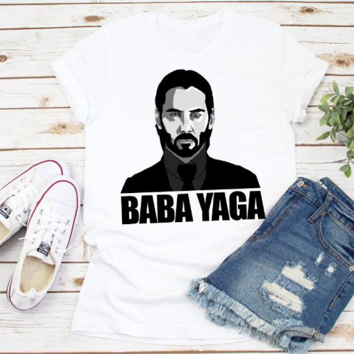 John-Baba-Yaga Character Portrait, Gift For Dad, Gift For Him Unisex T-shirt