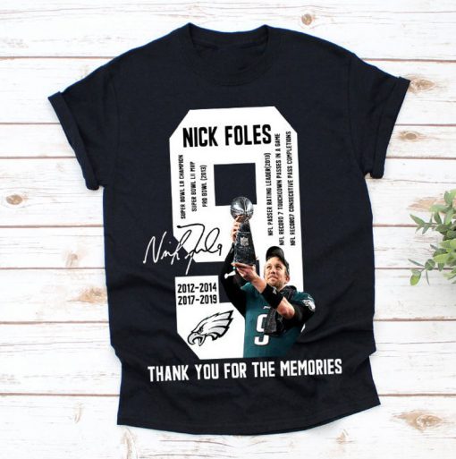 Nick Foles Super Bowl 2019 Thank You for The Memories, Nick Foles Unisex T-shirt