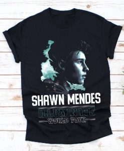 Shawn-Mendes Illuminate World Tour T Shirt Gift For Fans Unisex T-shirt