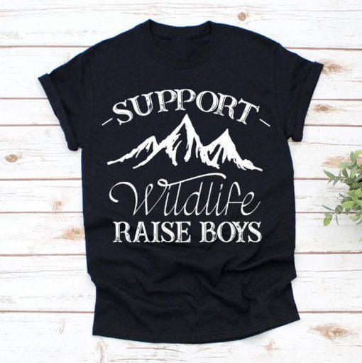 Support WildLife Raise Boys Shirt