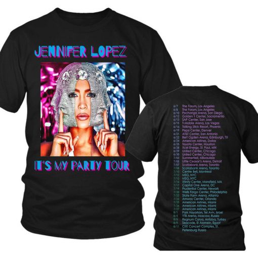 Vintage Jennifer-Lopez Dance Again Tour-2019- Tour TShirt