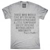 Ben Franklin Gun Control Quote T-Shirt