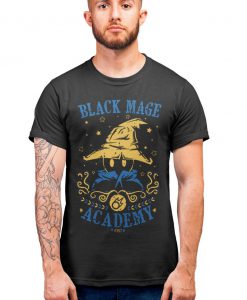 Black Mage Academy Final Fantasy RPG D&D Gaming T-Shirt