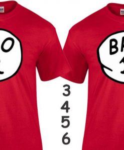 Bro 1,2,3,4,5 Brother hood matching family theme tshirts