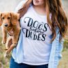 Dogs Before Dudes. Dog Mom Gift tshirt