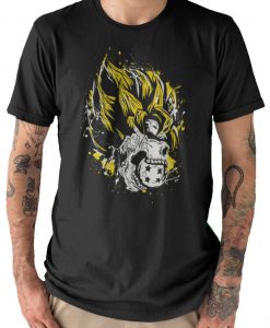 Dragon Ball Z SKULL- Japanese animated cartoon Fan T-Shirt