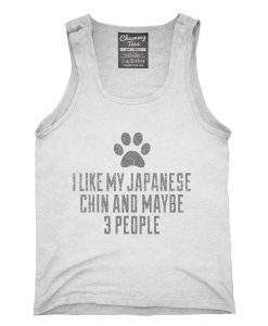 Funny Japanese Chin Tank top