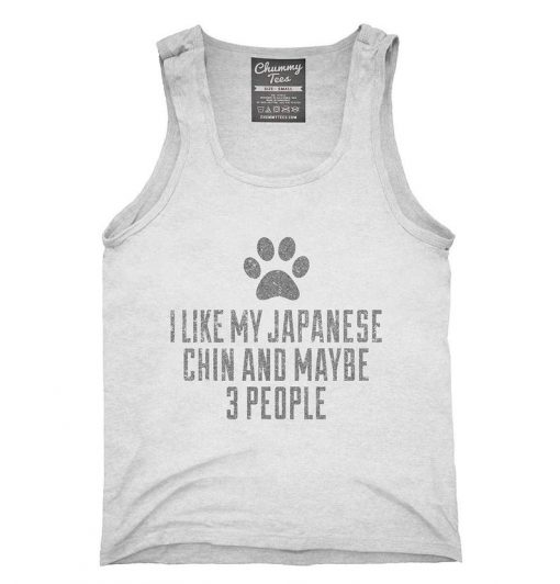 Funny Japanese Chin Tank top