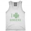 I Love Gingers Funny Irish Redhead Tank top