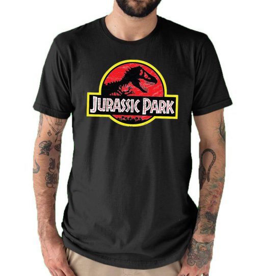 Jurassic Park Distressed Classic T shirt