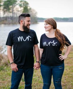 Mr and Mrs Shirts - Husband and Wife Shirts