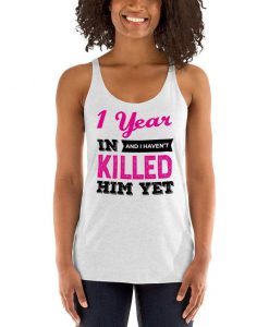 One Year Anniversary Gifts. 1st Year Anniversary Tanktop