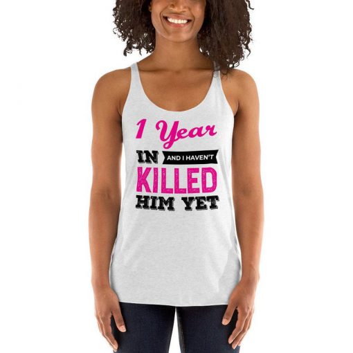 One Year Anniversary Gifts. 1st Year Anniversary Tanktop