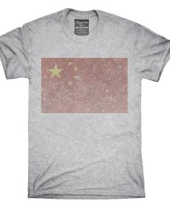 Retro Vintage China Flag T-Shirt