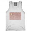 Retro Vintage China Flag Tank top