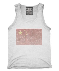 Retro Vintage China Flag Tank top