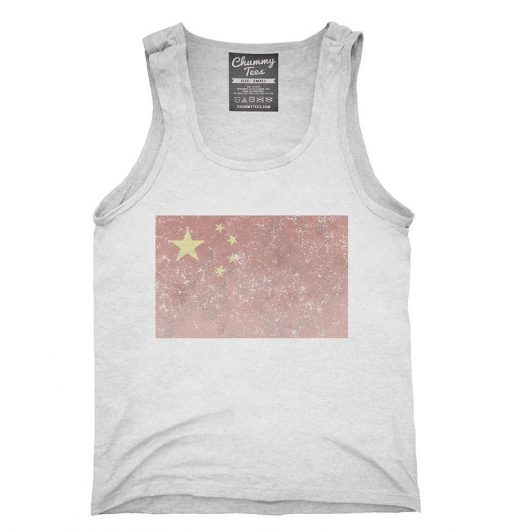 Retro Vintage China Flag Tank top