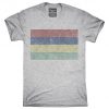 Retro Vintage Mauritius Flag T-Shirt