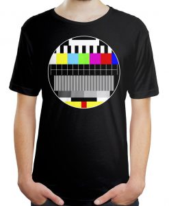 TV No Signal Test Pattern 80s & 90s Unisex T Shirt