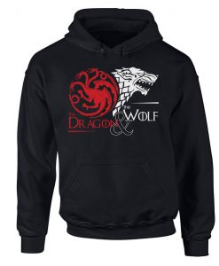 The Dragon & The Wolf Hoodie Game of Thrones Hoodie