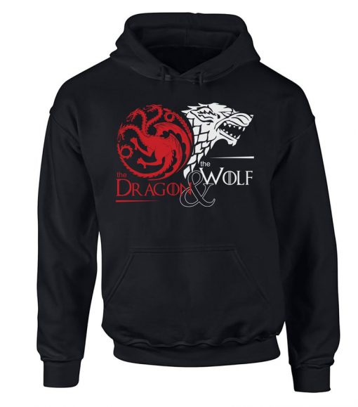 The Dragon & The Wolf Hoodie Game of Thrones Hoodie