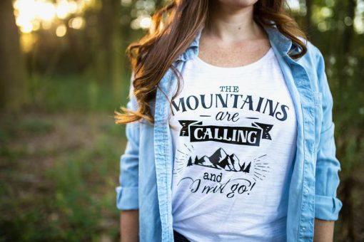 The Mountains Are Calling Shirt