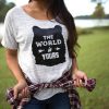 The World is Yours - Womens Wanderlust Tshirt