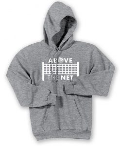 Above the Net Volleyball Hoodie