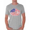 American Flag Lips Tshirt