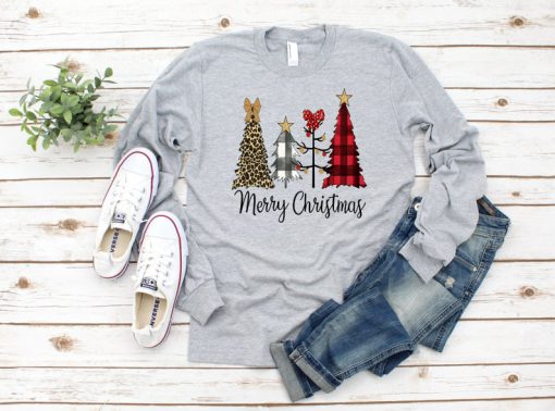 Buffalo Plaid Christmas Sweatshirt