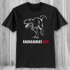 DADASaurusRex TEE Dad Dinosaur Shirt