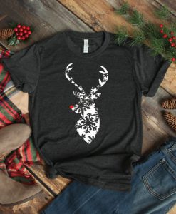 Deer Raglan Fun Christmas Shirt