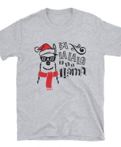 Fa La La La La La La Llama Christmas T Shirt