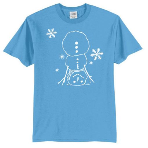 Handstand Snowman Gymnastics Shirt Gymnast T Shirt Winter Christmas White Ink