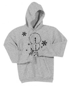 Handstand Snowman Gymnastics Shirt Gymnast Winter Christmast Hoodie