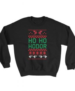 Ho Ho Hodor Ugly Christmas Sweatshirt