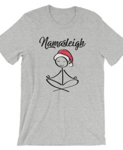 Namasleigh Christmas Yoga T Shirt