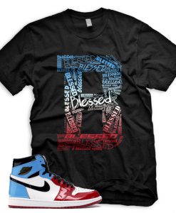 New Black B BLESSED T Shirt