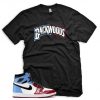 New Black BACKWOODS T Shirt