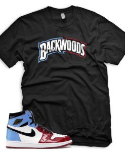 New Black BACKWOODS T Shirt