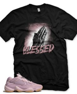 New Black BLESSED HANDS T Shirt